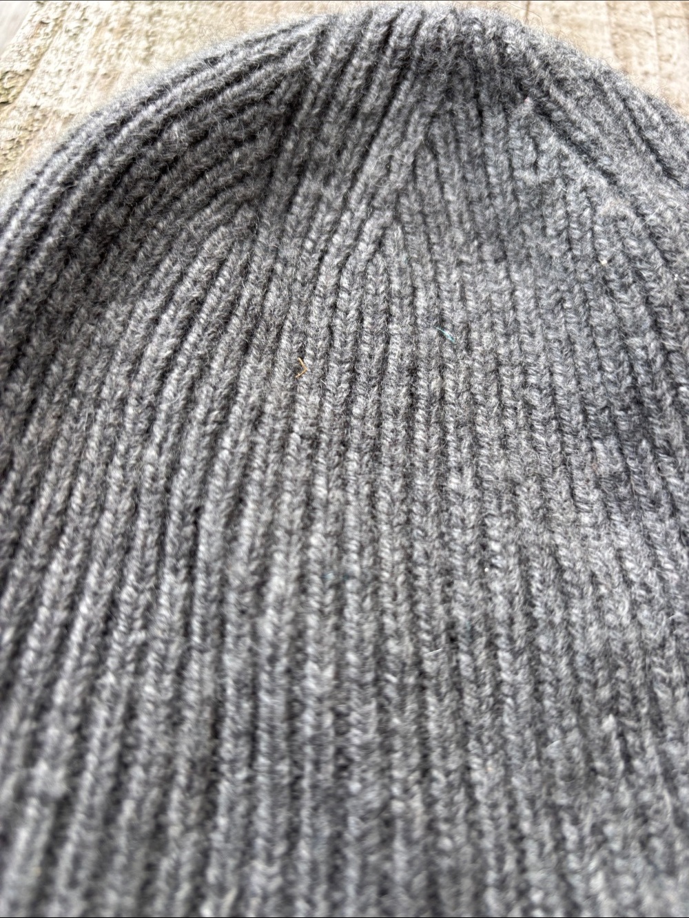 Patagonia Women’s Recycled Cashmere Wool Ribbed Beanie - Picture 6 of 6